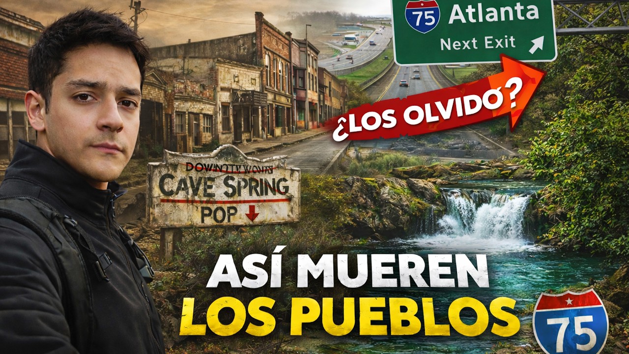 Visite el pueblo que el tiempo olvido cuando construyeron las Interestatales