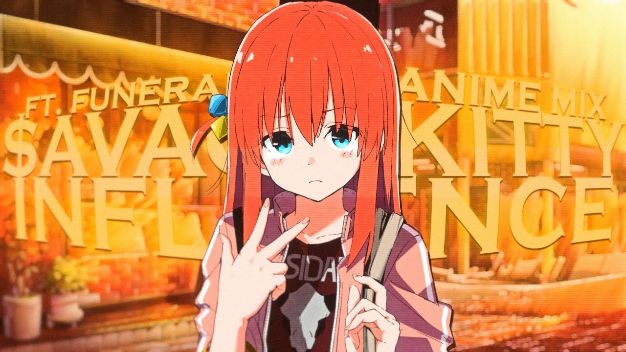 $AVAGEKITTY & funeral - influence (lyrics x anime mix) - YouTube