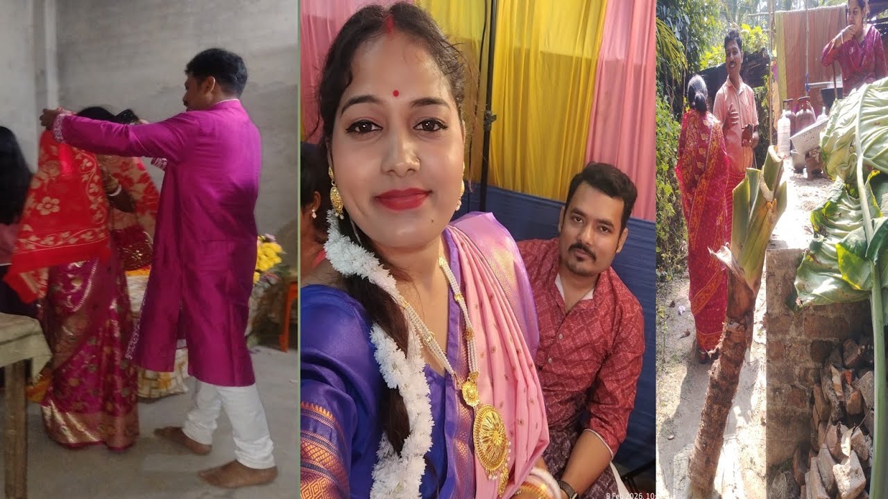 বিয়েবাড়ি বিয়ে বৌভাত সম্পূর্ণ এবার বাড়ি ফেরার সময় \\মন খারাপ হয়ে গেলো সবার 😊❤️ #ytvlog #vlog 