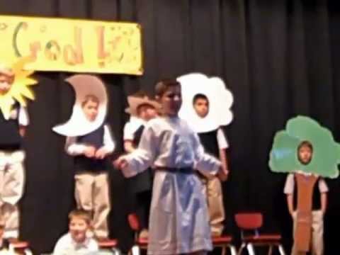 Saint Margaret School Presents: The 1st Grade Thanksgiving Play Featuring  Owen Veith as  God