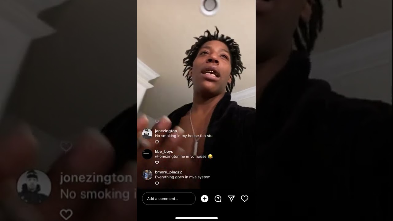 YNE Sosa в прямом эфире в Instagram: несёт чушь