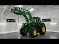 JOHN DEERE 6215R, Full Walk Around Video