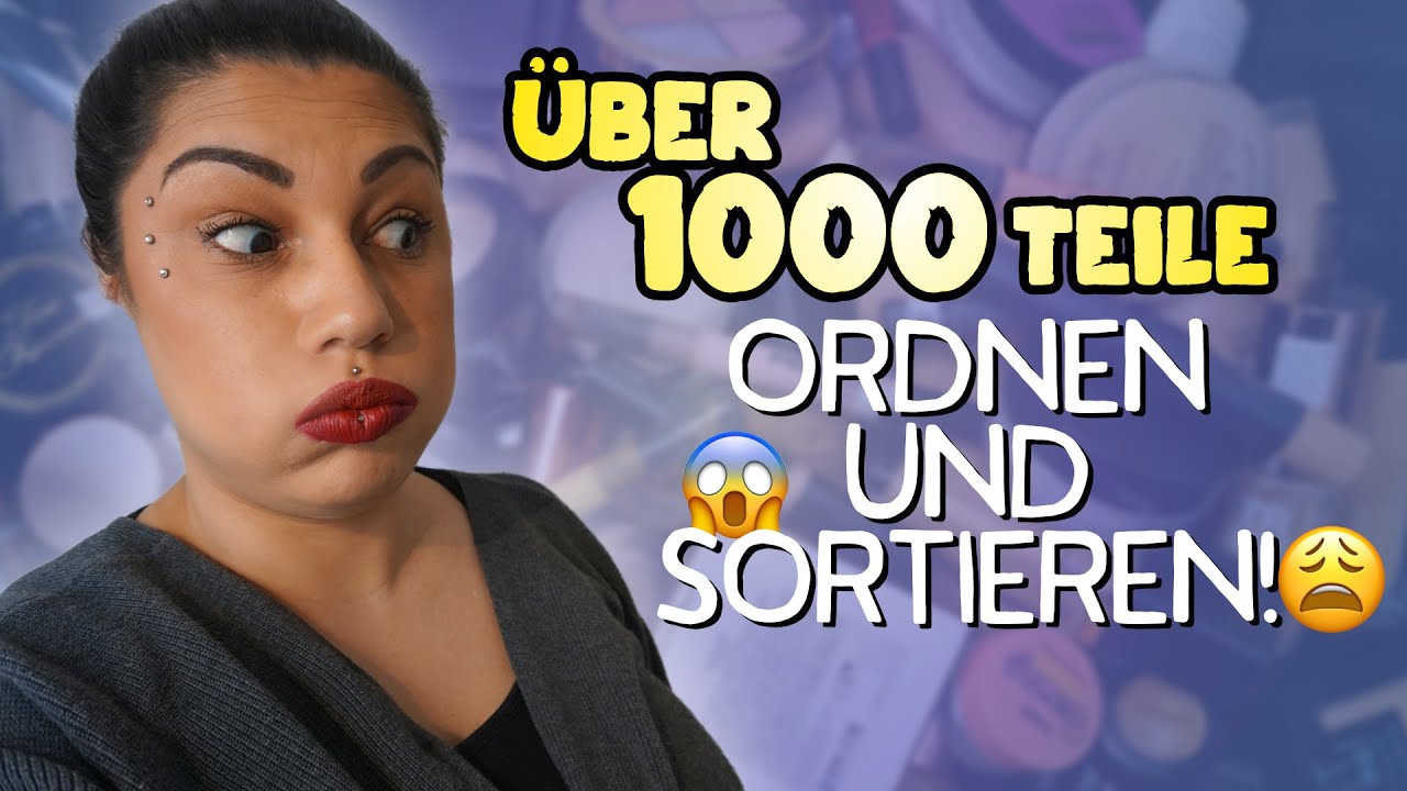 Wieder SO VIEL angesammelt?! XL Schminksammlung aussortieren 2021 - Teil 1