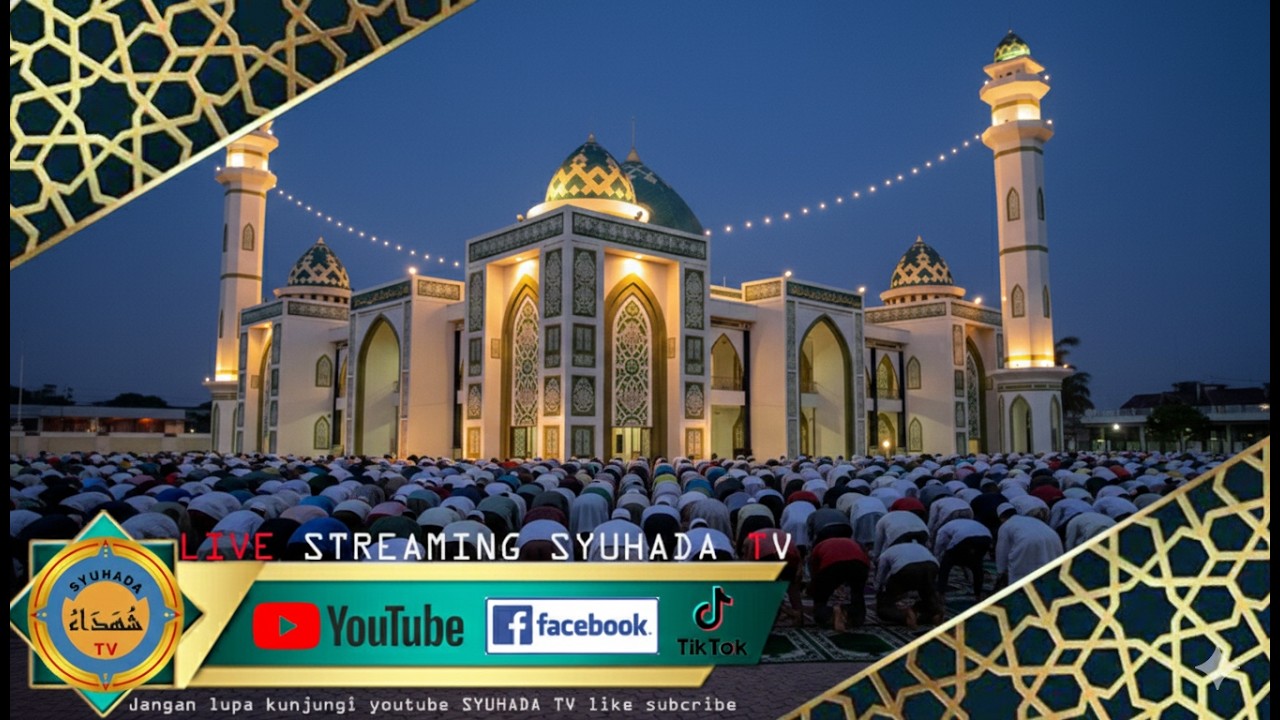 🔴LIVE STREAM SHOLAT ISYA & TARAWIH   MASJID AGUNG SYUHADA PLH (16 RAMADHAN 1447 H/5 MARET 2026 M)