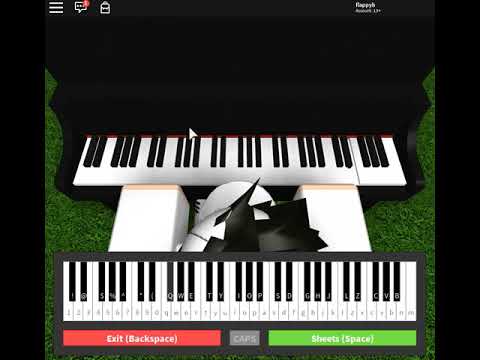 Virtual Piano Cover Ocean Waves Flappyb Ossashii Notes In The Description Youtube - roblox piano sheets attack on titan