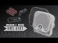 HMS61BTB Herdio Waterproof  Marine Bluetooth Speakers Wiring Installation