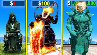 $1 GHOST RIDER To $1,00,00,000 GHOST RIDER in GTA 5