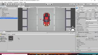 Unity fifth car racing game screenshot 2