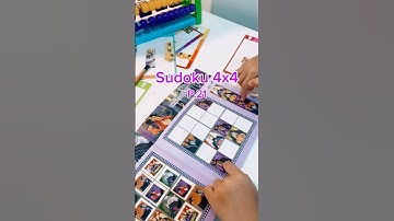 Sudoku Disney Princess 4x4: P.21 (End) #sudoku #sudokuprincess #disney