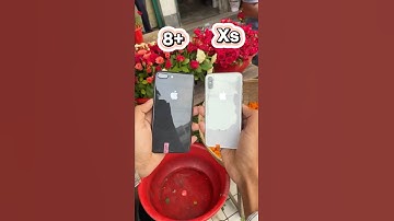 iPhone 8 Plus Vs iPhone Xs || Camera Comparison Test ! #shorts