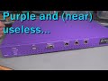 Quick 1u purple thing teardown servegate edgeforce