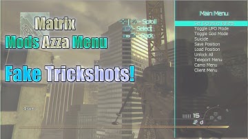 [1.14/MW2] Azza Sprx Mod Menu (DEX) + Download MatrixMods Mw2 Azza Menu, SPRX Mod Menu