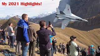 My Aviation Highlights Of 2021 Low Flying Mach Loop &  Airshow''s