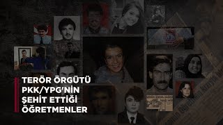 Terör Örgütü PKK/YPG'nin Şehit Ettiği Öğretmenler Resimi