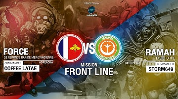 Force de Response (CoffeeLatte)VS Ramah Taskforce (Storm649)  Mission:  Front Line