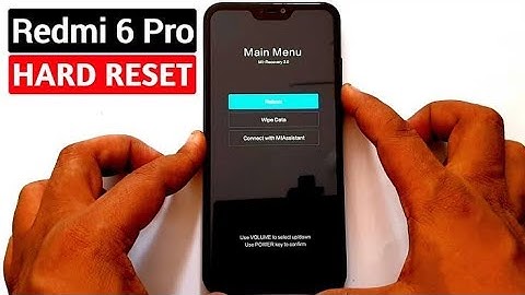 Redmi 6 Pro  (M1805D1SI)  Pattern/Password/Pin Unlock | Redmi 6 Pro Reset or unlock pattern With Key
