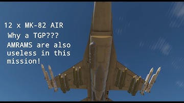 DCS Airfield bombarding with F-16 and Mk 82 Air bombs