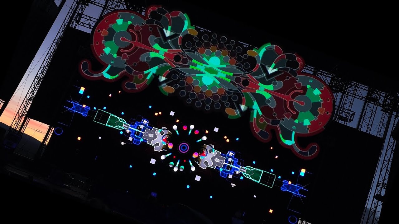 Tipper Twilight Sunset at the Gorge, TAS Visuals, Full Set,  4K 60FPS HDR