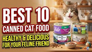 Best 10 Canned Cat Foods 2026 (Vet Recommended & Tested) Best 10 Canned Cat Foods 2026 (Vet Recommended & Tested)