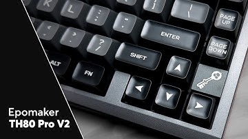 Ultimate Epomaker TH80 Pro V2 Keyboard Sound Test and Review!