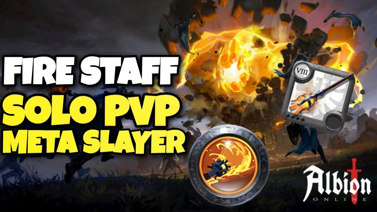 The BEST Fire Staff Build in Solo PvP to Make Millions of Silver in