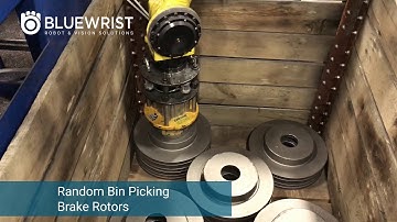 Bluewrist Random Bin Picking Brake Rotors
