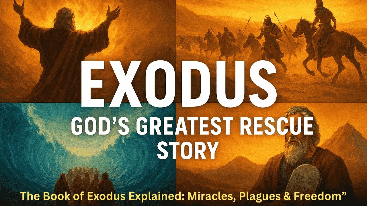 Exodus explained in under 30 minutes - Miracles,Plagues and Freedom