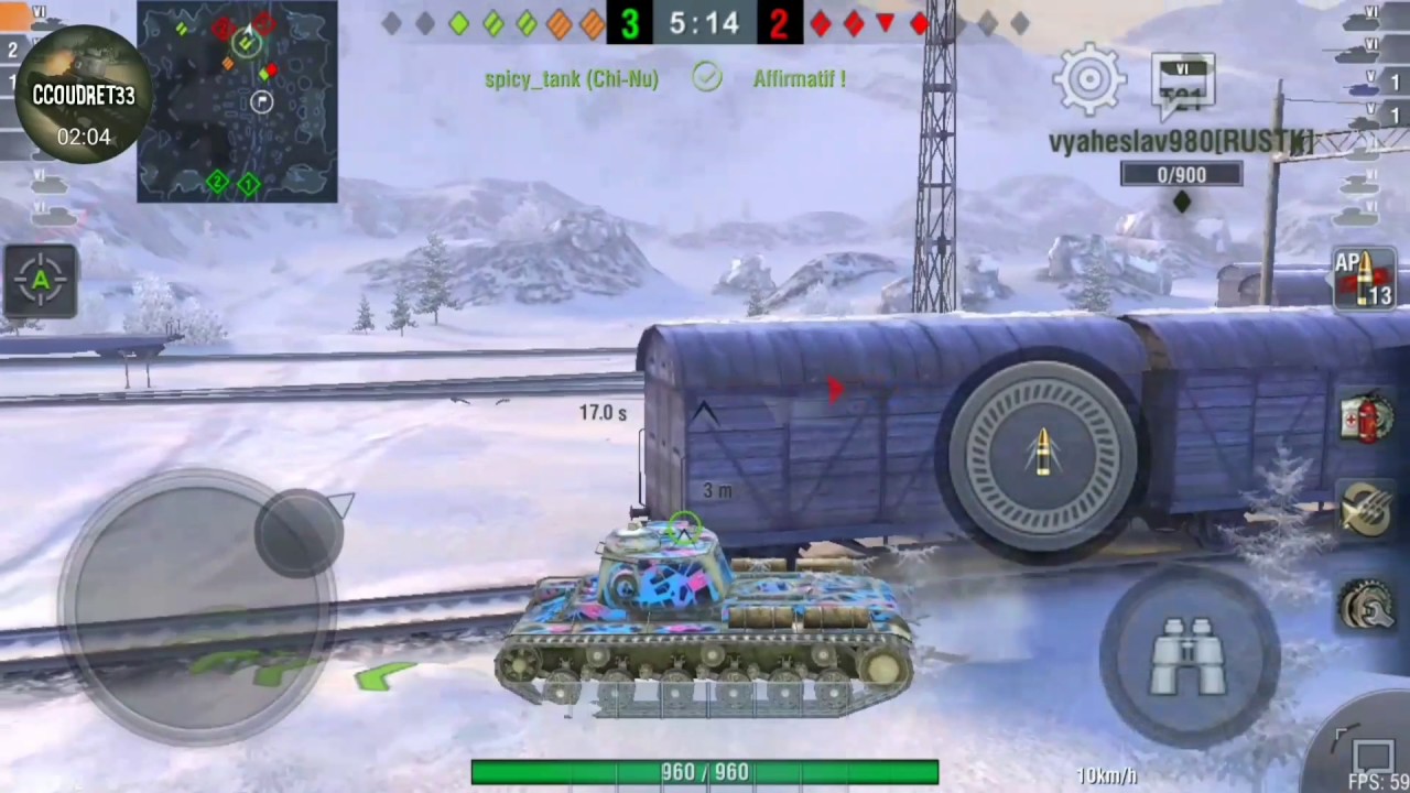 WoTB: NEW DEAD RAILS MAP / NOUVELLE RAILS MORTELS feat KV1S - YouTube