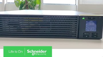How to Set the Output Voltage for SRV5KL-IN Through the Display | Schneider Electric Support