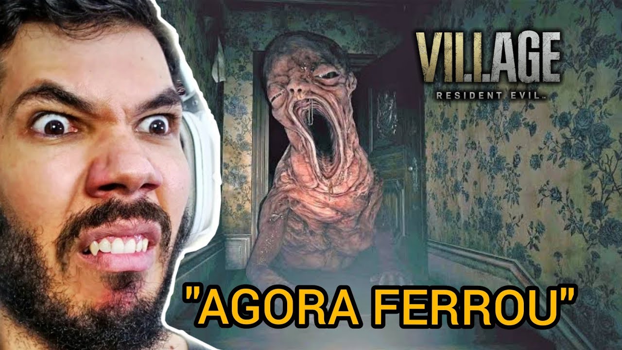 Reacao De Youtubers Br Ao Bebe Monstro Resident Evil Village Youtube