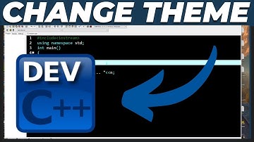 How to Change Theme in Dev C++ | Enable Dark Theme
