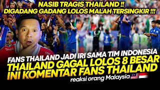 KOMENTAR FANS THAILAND YANG GAGAL LOLOS KE BABAK 8 BESAR PIALA ASIA U23 2024