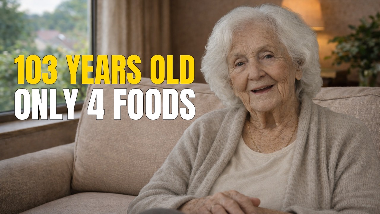 At 103, I Eat the Same 4 Foods Every Single Day — Doctors Can't Explain It