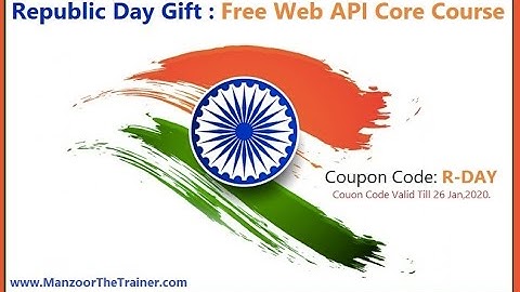 Free - The Complete ASP.Net Core 2.2 Web APIs Course With JWT Security