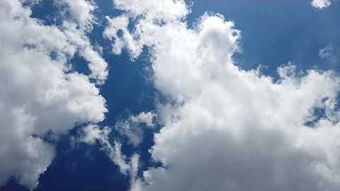 Sky with Moving Clouds | Piano Music | Relaxing Background Video 4k