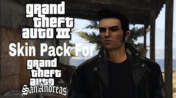 GTA 3 Mod Skin Pack For GTA San Andreas