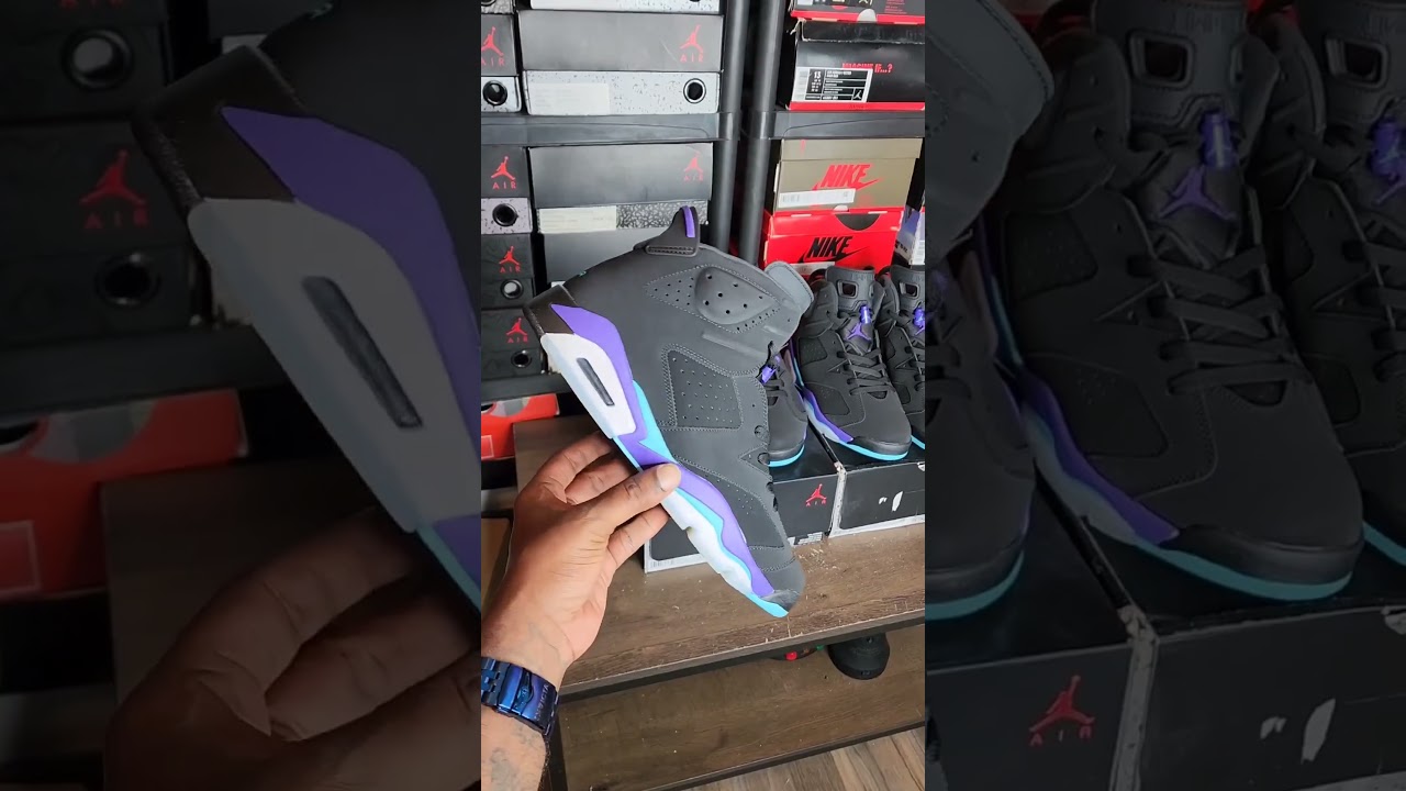 In-Hand Look at the 2023 Air Jordan 6 Retro "Aqua" 🌊