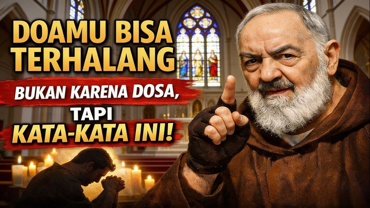 3 Kata-Katamu yang Harus Dihindari Saat Berdoa Menurut Padre Pio