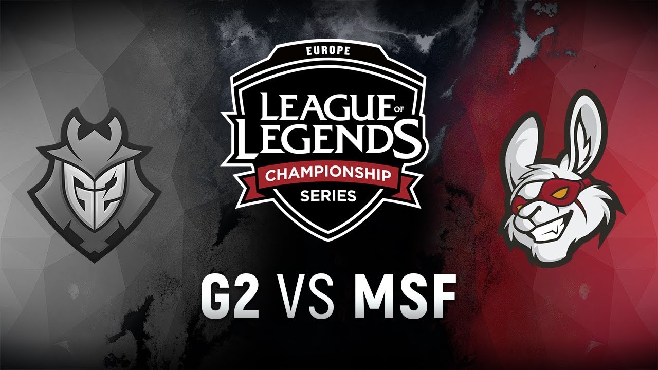 G2 vs. MSF - Quarterfinals Game 2 | EU LCS Summer Playoffs | G2 Esports vs. Misfits Gaming (2018)