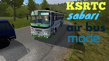 #KSRTC #SABARI AIR BUS MODE | BUSSID |BUS SIMULATOR INDONESIA