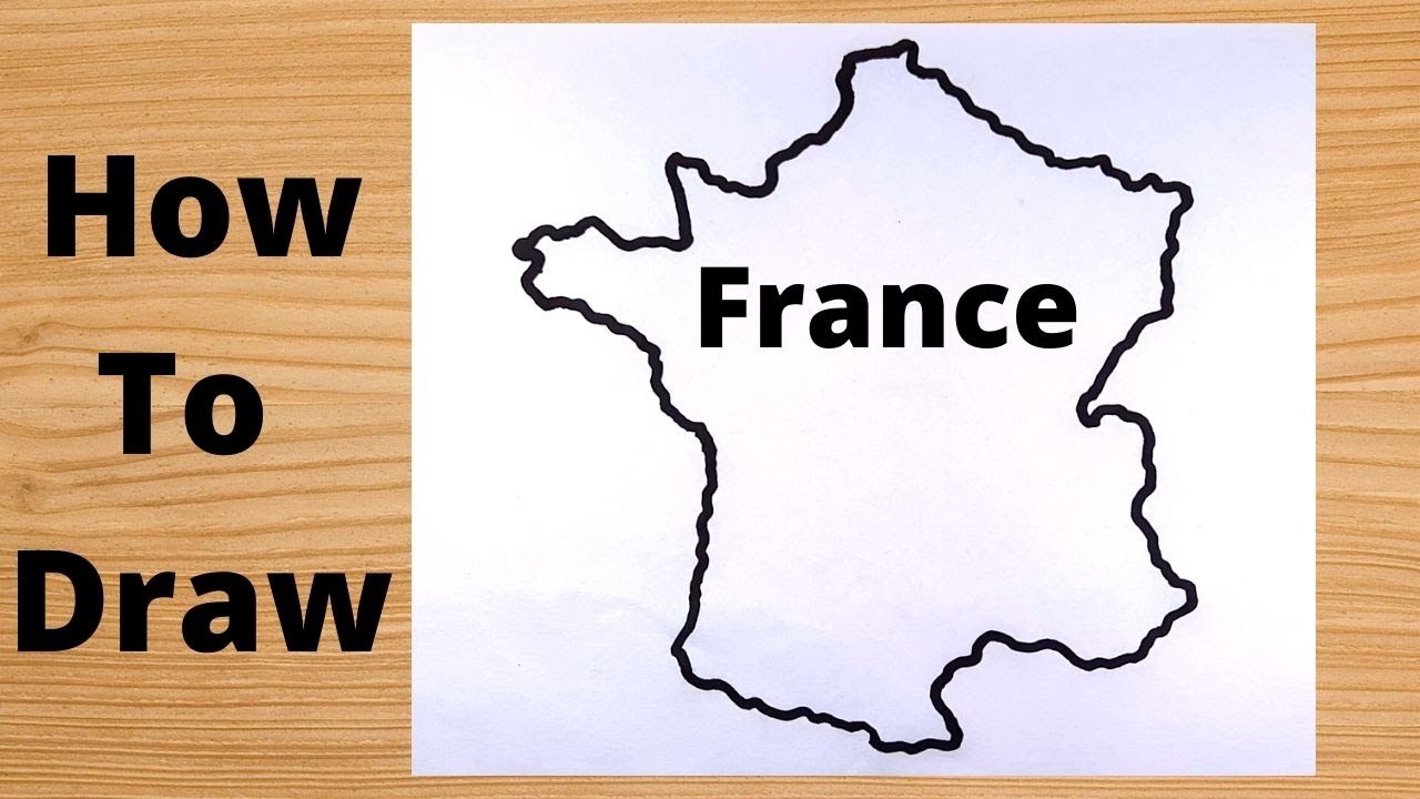 Drawing France Map  Hidden Trick  YouTube