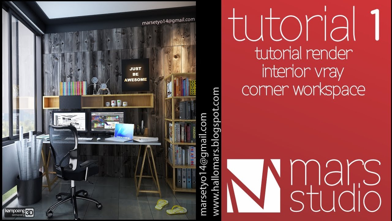 Tutorial Rendering Interior With 3dmax and Vray - YouTube