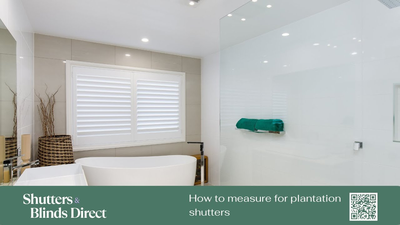 DIY Shutters How To Measure Shutters in a Reveal Window YouTube