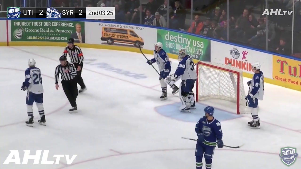 3-goal 2nd period lifted Comets over Crunch