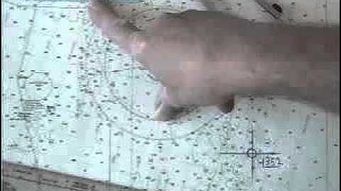 How to plot a course on a chart