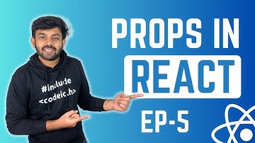 Props in React | React Ep-5 | code io - Tamil