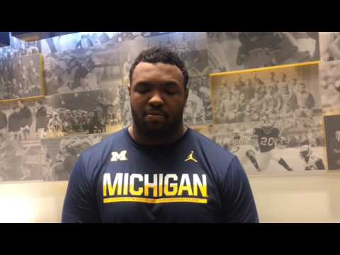 Watch Don Brown, Michigan players discuss the start of spring practice