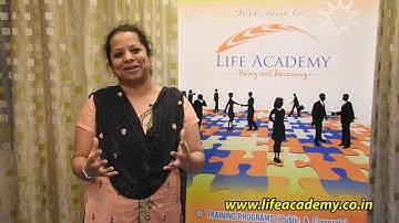 Testimonial of Elsy for Experiential Learning program by Life Academy