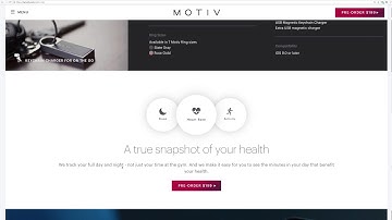 APCSP - Explore Task Motiv Fitness Ring