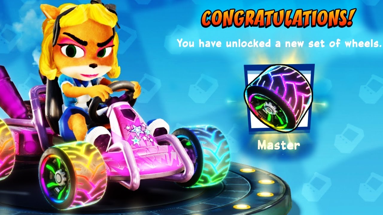 Crash Team Racing NitroFueled Master Wheels Gameplay YouTube